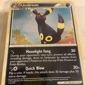 Pokemon Card Umbreon 22/95 Holo Foil Rare